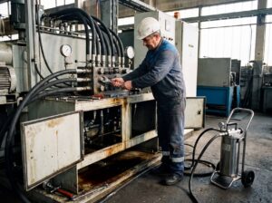 Обслуживание гидравлических систем промышленного оборудования